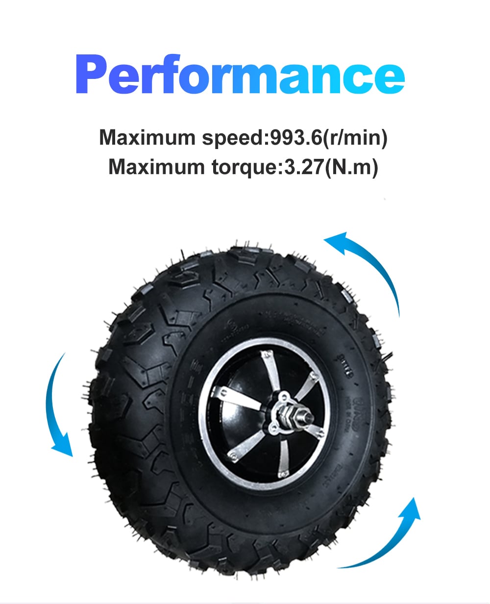 14.5 inch hub motor features 