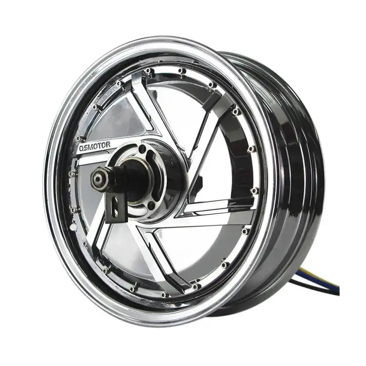 6.5inch 350W BLDC Geared 170mm Dual Axle E Scooter Hub Motor