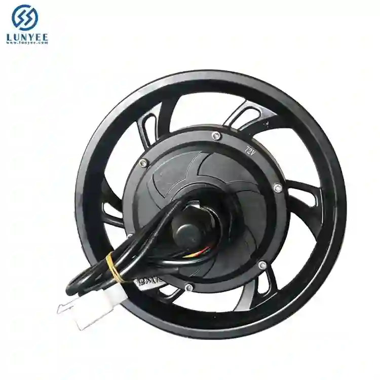 2000-3500W 52-120V 12 Inch Brushless Geared Hub Motor