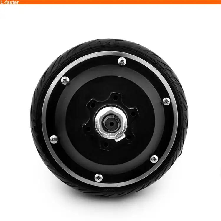 6.5inch 350W BLDC Geared 170mm Dual Axle E Scooter Hub Motor