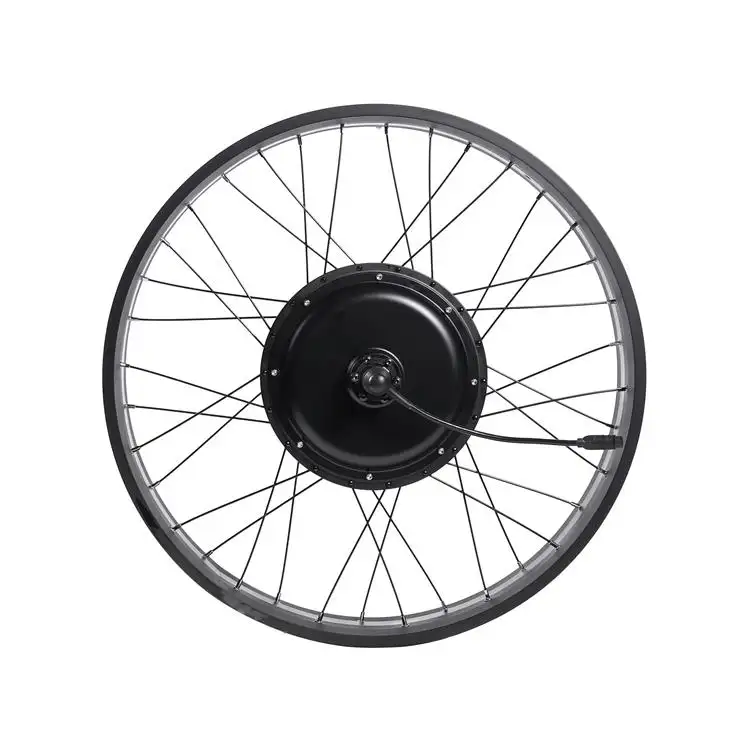 Waterproof 48V 1500W motorized bike wheel